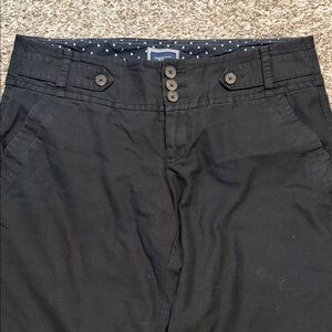 AEO Black Wide Leg Trousers